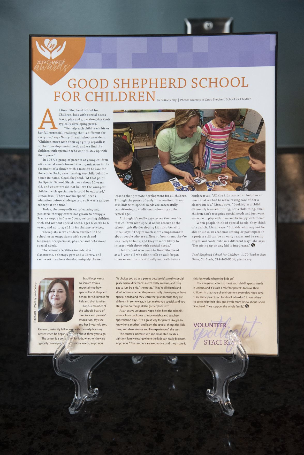Ladue News 2019 Charity Awards